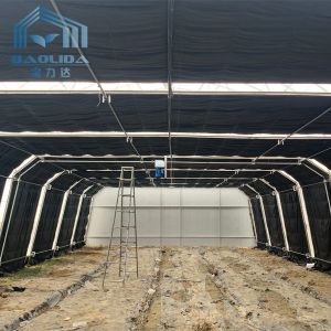 16ft Wall Height Sides Ventilation Shading System Automated Blackout Greenhouse