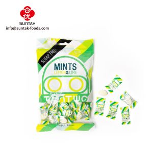 Buy cheap Sugar Free Mint Flavoured Candy In Bag Pack 100G Lemon & Lime Flavor from wholesalers