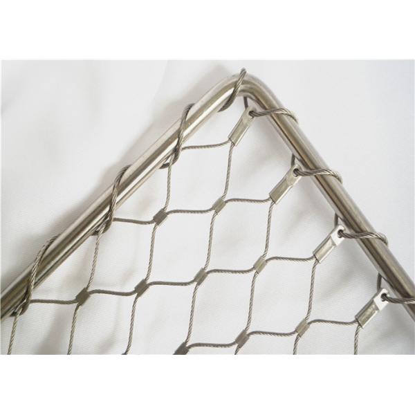 Buy 316L Decoration Stainless Steel Rope Mesh Garden Fence Wire Mesh 40mm at wholesale prices