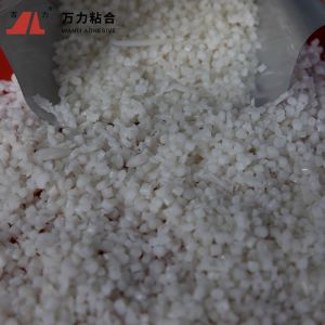 White Solid Hot Melt Glue For Edge Banding , Woodworking PUR Glue For Edgebander