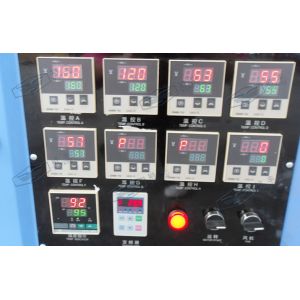 Semi Automatic 1000BPH Bottle Blowing Machine For Round Plastic Bottle