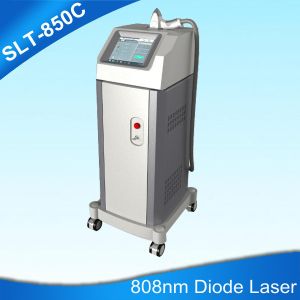 Quality Double Coolings 808nm Diode Laser Beauty Machine For Permanent Hair Removal for sale