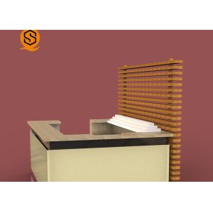 LED Nightclub Artificial Stone Bar Counter Joint Seamless SGS Approved