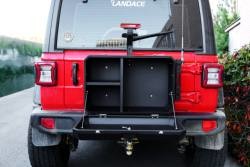 Off-Road Tailgate Storage Box for Wrangler JL JK Tank 300 BJ40 Easy to Install