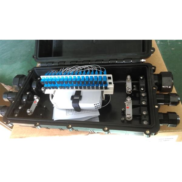 Bunchy Fiber Optic Splitter Box , 3 In 3 Out In -Line 1*32 Splitter Closures