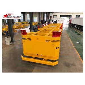 AGV Frame Load Haul Trailers , Gooseneck Steel Heavy Haulage Trailers