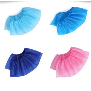 SMS PP Disposable Shoe Covers 40gsm With Normal Anti Skid For Home Use 41*16cm