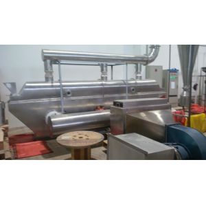 Vibrating Fluidized Bed Dryer Food Industry Dimension Customized Energy Saving