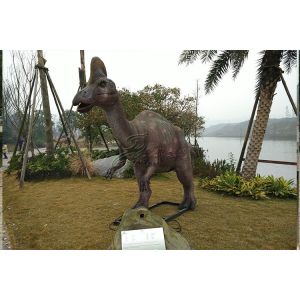 Neutral Silicone Realistic Animatronic Dinosaur Relative Interactive Animatronic