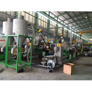 Screw Diameter 300kg/h 160mm Plastic Granulating Line