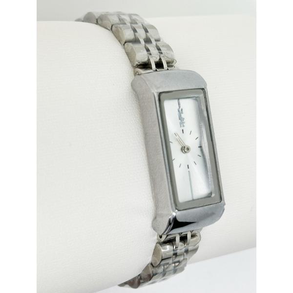 Buy Fashion Men Silver Timepiece Stainless steel Strap Quartz Wristwatches at wholesale prices