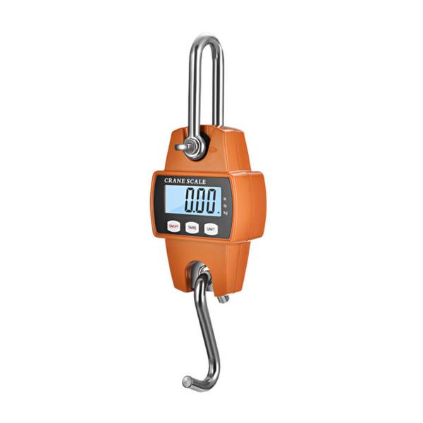 300kg Crane Scale Stainless Steel Electronic Hook Hanging Scale Digital Loop Industrial Heavy Duty Weight Balance