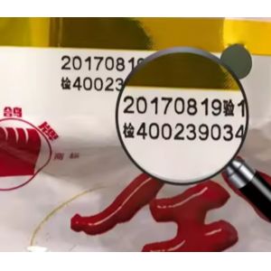 Black gold silver scf-900 date coding ribbon 30mmx100m type date batch number