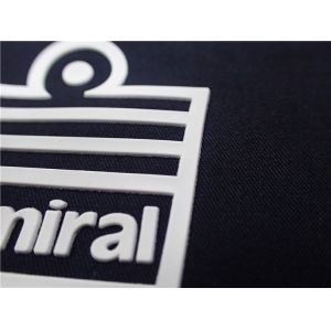 Durable White Silicone Heat Transfer Labels For Sportswear Brand