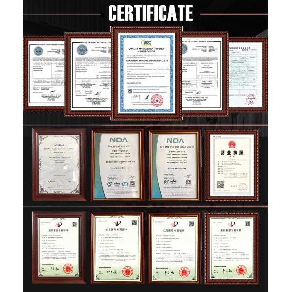 Low Maintenance Cost UPVC Sliding Window And Door High Safety