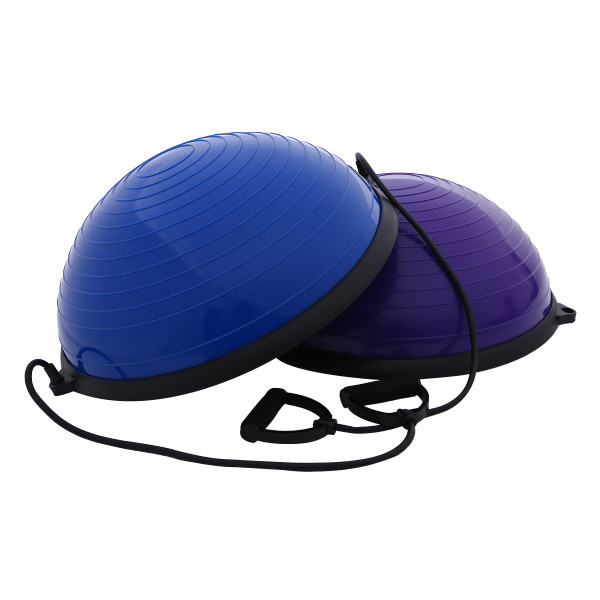 Gym Yoga Exercise Equipment 58cm PVC Half Balance Ball