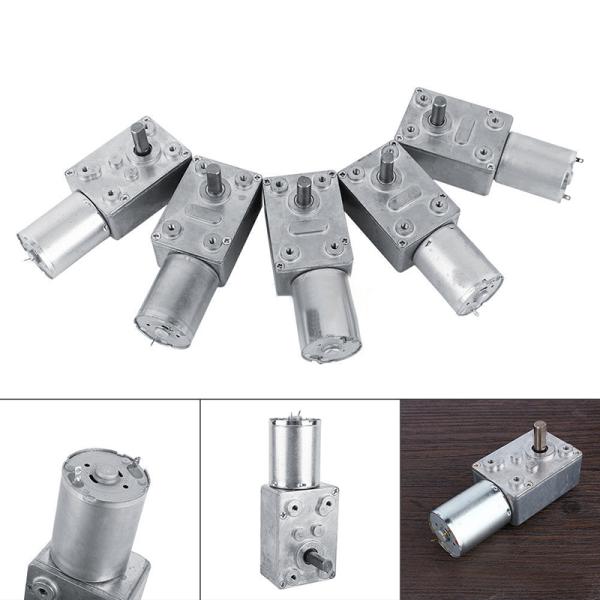 CCW Rotation DC Worm Gear Motor 12V Explosion Proof 46*32mm Size