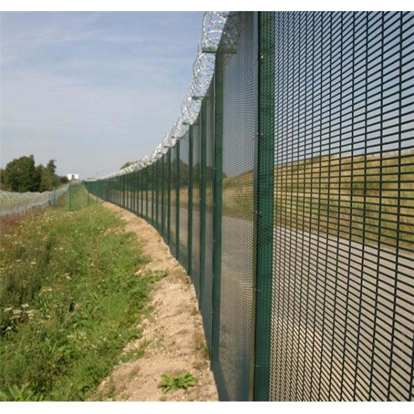 high-security anti-climb/anti-cut 358 wire mesh fencing for sale