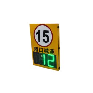 Static Constant Current Driving Mode LED Display Road Warning Solar Radar Speed