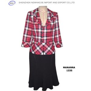Quality elegant skirt suits office ladies suits for sale