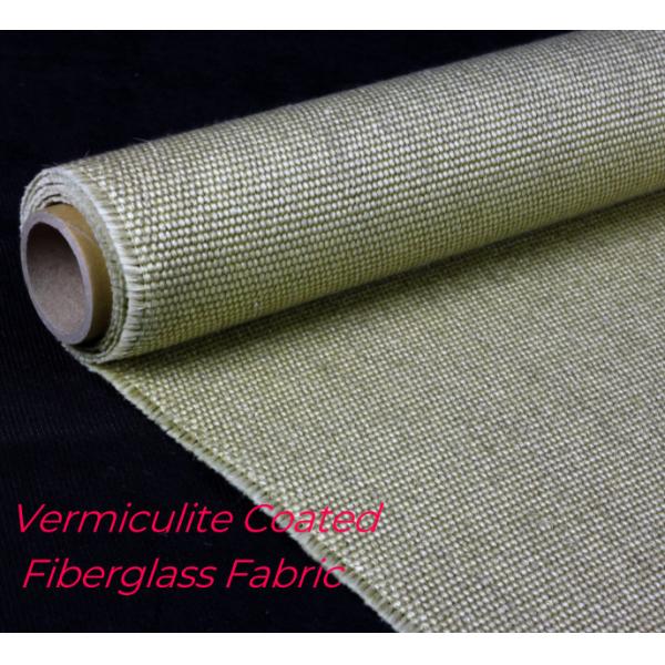 Vermiculite Coated Fiberglass Fabric High Strength High-temperature Resistance