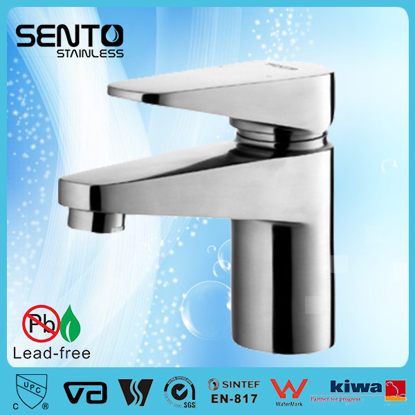 Buy Luxury bathroom series hot cold water basin mixer water faucet at wholesale prices
