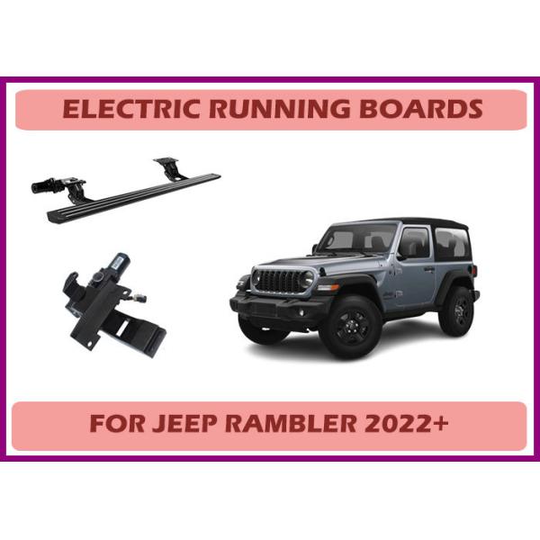 Buy Jeep Rambler Automatic Retractable Aluminum Electric Running Board with Quiet Operation at wholesale prices