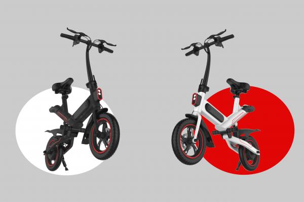 Buy Smart Fold Up Electric Bike 25KM / H , 36V 6AH Mini Folding Electric Bike at wholesale prices