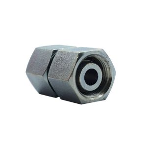 Metric Bite-Type Tube Fitting Straight Adapter with Swivel Nut Model NO. 3C-W 3D
