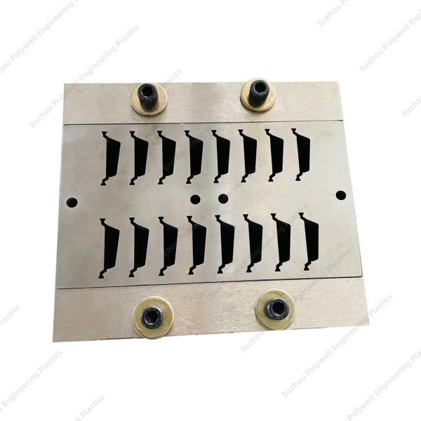 PA66 Plastic Fire Resistant Granules Pellets Extruder Mould For Heat Insulation Strip