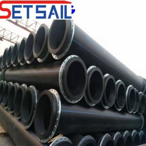 Quality Flange Connection HDPE Dredging Pipe for Cutter Suction Dredger 120.000kg Gross Weight for sale