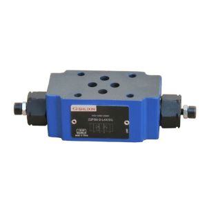 Plate Throttle Hydraulic Inline Flow Control Valve 80 L/Min 315 Bar 6 Superimposed  L4X Sandwich