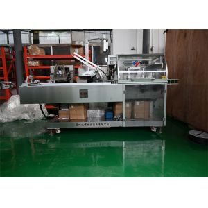 High Speed 120BPM Cartoning Machine for Blister Packs and Vial Trays Pharma