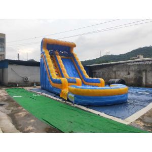 0.55mm PVC Inflatable Water Slide Blow Up Jumping Slide