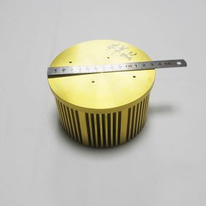 Polishing Practical Cold Forged Heatsink , AL1070 Round Extruded Aluminum