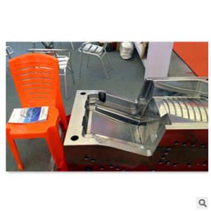 Customized Injection Molding Molds , Hot / Cold Runner Plastic Chair Mould
