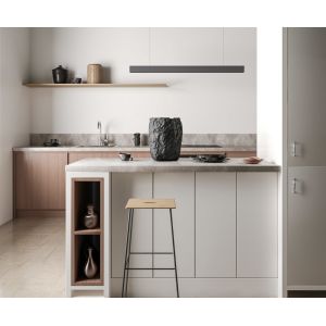 Classic Wood Kitchen Cabinet Customized Wood Grain Villa Kitchen Cabinet