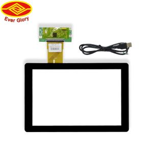 IK07 Impact Resistance 10.1 Inch Capacitive Touch Panel For Improved Productivit