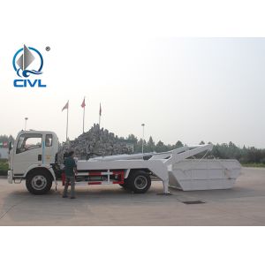 6 Tires Swing Arm Garbage Collection Truck SINOTRUK HOWO 6-10CBM 4X2 ZZ1127G4215