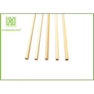 Durable Small Natural Wood Sticks Smooth Surface With Different Size
