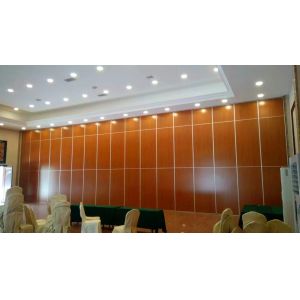 Sound Insulation Office Movable Partition Walls Sliding Aluminium Components