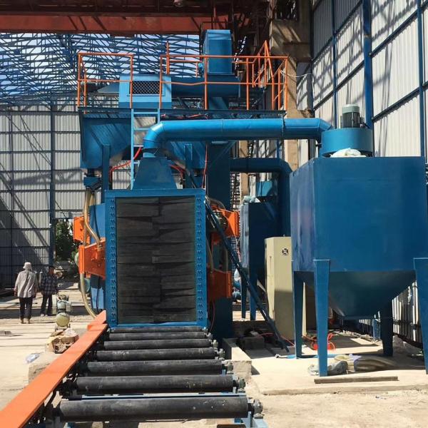 HP-0816*8 11KW H Beam Production Line Shot Blasting Machine 800 X 1600mm