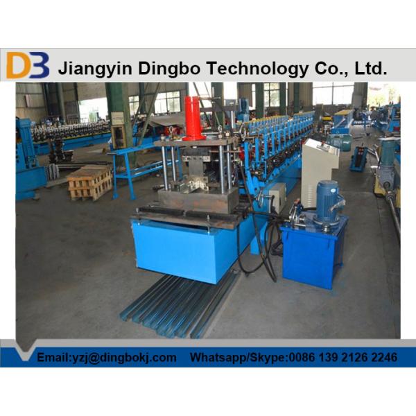 C Stud Roll Forming Machine With High Speed 20 Meters Per Minutes Controlled by