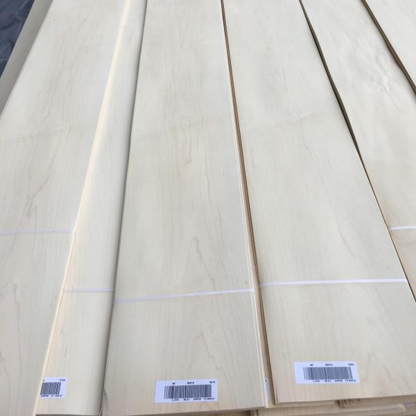 Wholesale Customized 0.45mm natural wood veneer canadian maple veneer for skateboard