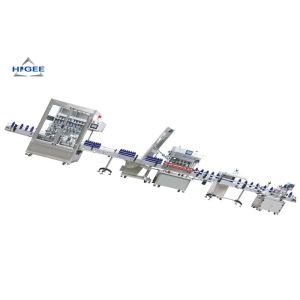 Juice Soda Beer Beverage Filling Line And Capping Labeling Machine