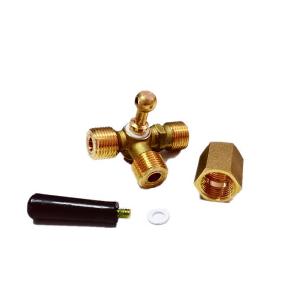 Buy CNC Three Way Pressure Gauge Cock Lead Free Brass at wholesale prices