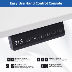 Modern Design Office Computer Working Height Adjustable Desk for Commercial