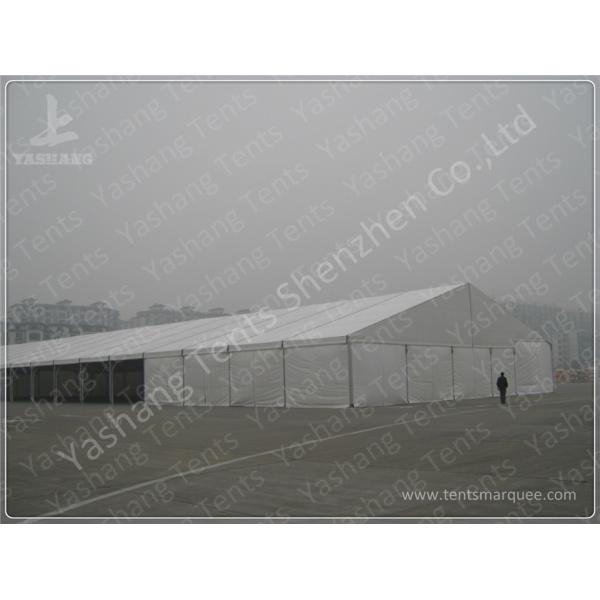Durable 2500 Sqm Large Clear Span Tents , Logistics Outdoor Warehouse Tents