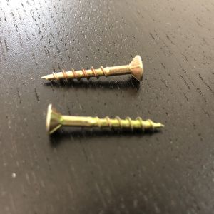 M4.0x30MM MDF Fiberboard Screw Pozi Countersunk Chipboard Screw
