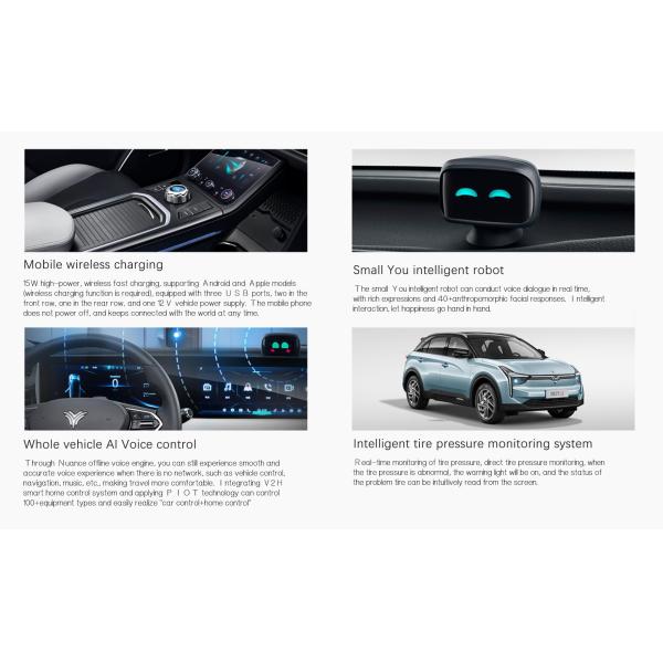 2023 Neta U SUV EV 120KW/210NM 5-door 5-seat Lithium Iron Phosphate Battery Used Cars